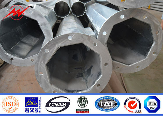 Dağıtım Hattı İçin Özelleştirilmiş 16m 345Mpa Çelik Yardımcı Direği