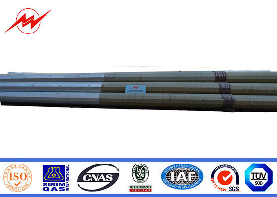 69 KV Q345 NEA Standart 86um Sıcak Daldırma Galvaniz Direk