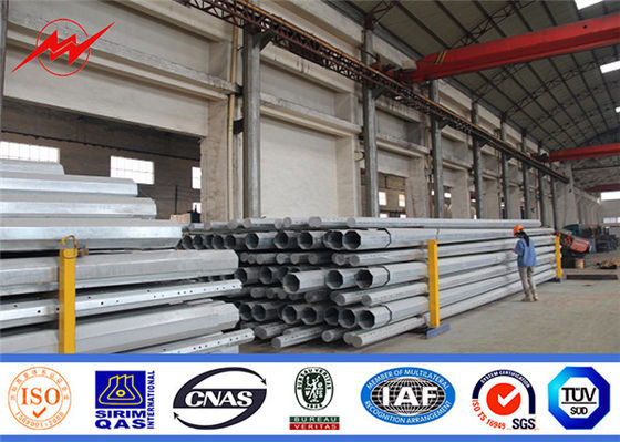 69 KV Q345 NEA Standart 86um Sıcak Daldırma Galvaniz Direk
