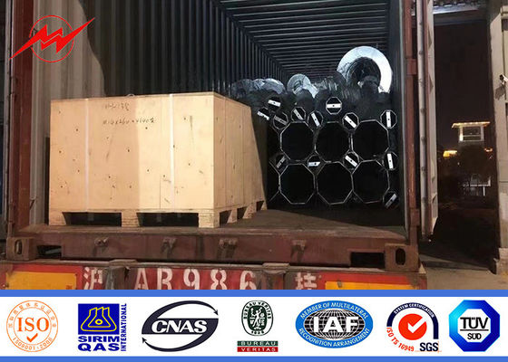500KV HDG Enerji İletim Hattı Çelik Boru Direk
