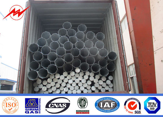 32m Galvanizli Şanzıman Çelik Boru Elektrik Direği