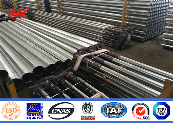 32m Galvanizli Şanzıman Çelik Boru Elektrik Direği