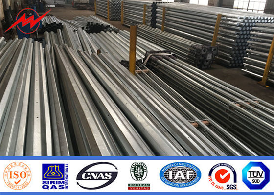 32m Galvanizli Şanzıman Çelik Boru Elektrik Direği
