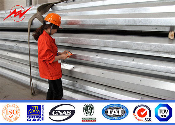 30ft Astm A572 Gr50 Konik Galvaniz Metal Direk 1mm Kalınlık