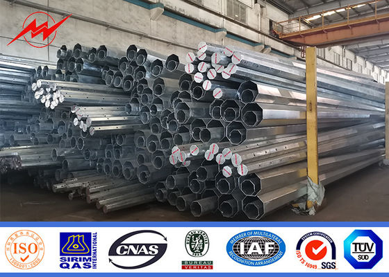 Yüksek Gerilim Elektrik Projesi için ASTM 16m 1200 Dan Çelik Güç Direği