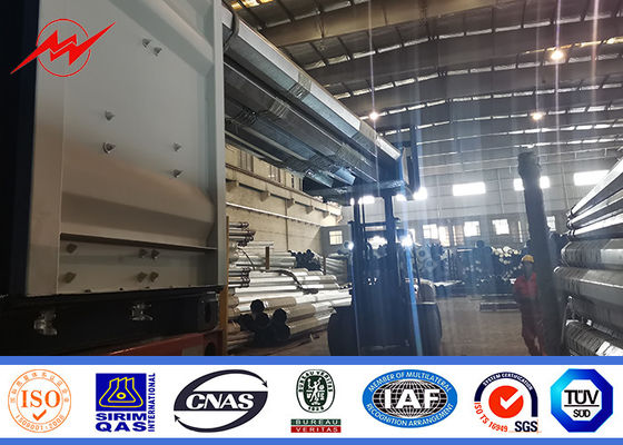 10m 12m 14m 16m Çelik Boru Direk Galvanizli Astm A36 Şebeke Elektrik Direkleri