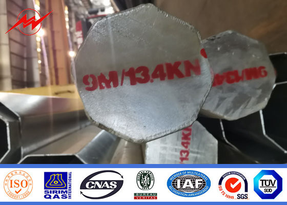10m 12m 14m 16m Çelik Boru Direk Galvanizli Astm A36 Şebeke Elektrik Direkleri