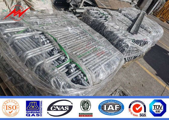 Aws D1.1 Kaynak Dağıtım Çelik Boru Elektrik Direği 11m 350kg