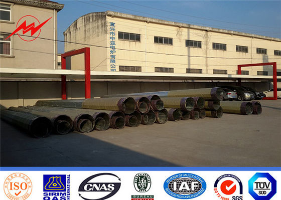 10ft Gr65 Cctv Awsd 1.1 Bitümlü Çelik Galvanizli Direkler