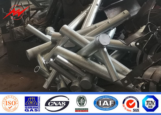 Güneş Meterleri Sekizgen Sokak Işığı direği Q235 Q345 7m 8m 9m Çelik lamba direği