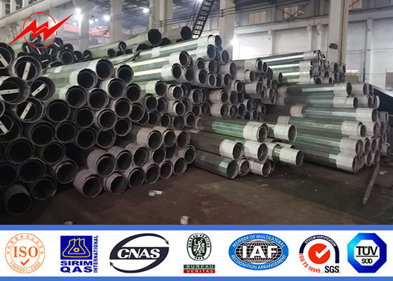 10m 12m 14m 16m Çelik Boru Direk Galvanizli Astm A36 Şebeke Elektrik Direkleri