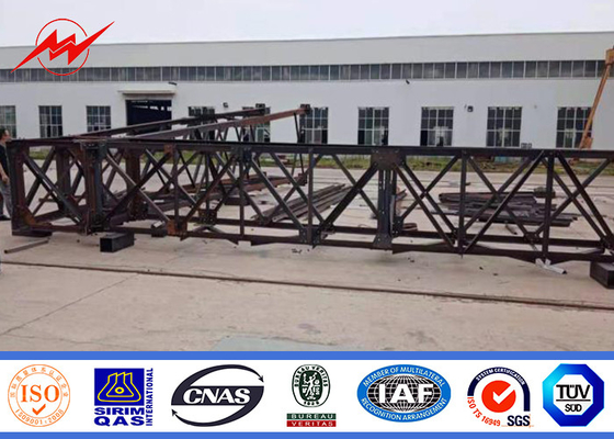 Ngcp Desteği Gömme Mono Kutup Kulesi Sıcak Daldırma Galvaniz
