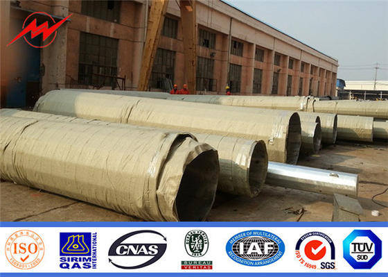 Elektrikli Konik Galvanizli Çelik Güç Direği, 460mpa'dan Az Olmayan Mukavemet Yitirdi