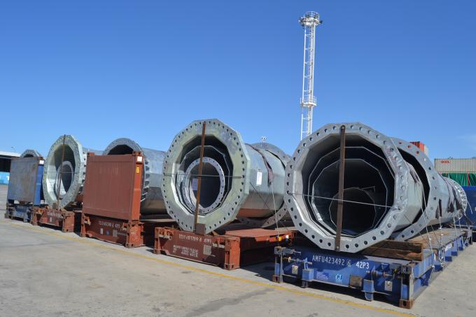 27.5m 32m Elektrikli Güç Kutbu Güç Pole Güç İletim Kutupları Güç Hattı 1