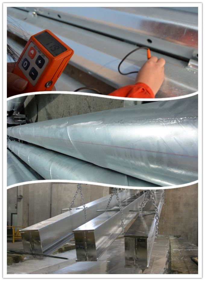 30ft 35ft 8sides Güç Dağıtım için Elektrik Çelik Yardımcı Programlar 2