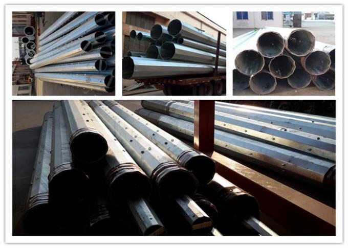 9m 200dan 400dan 650dan Galvanizli iletken Elektrikli metal direk dağıtım hattı için 0